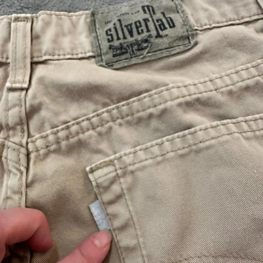 Vintage 90s Y2K Levi's SilverTab Guys Fit Jeans Khakis Women's 11/12